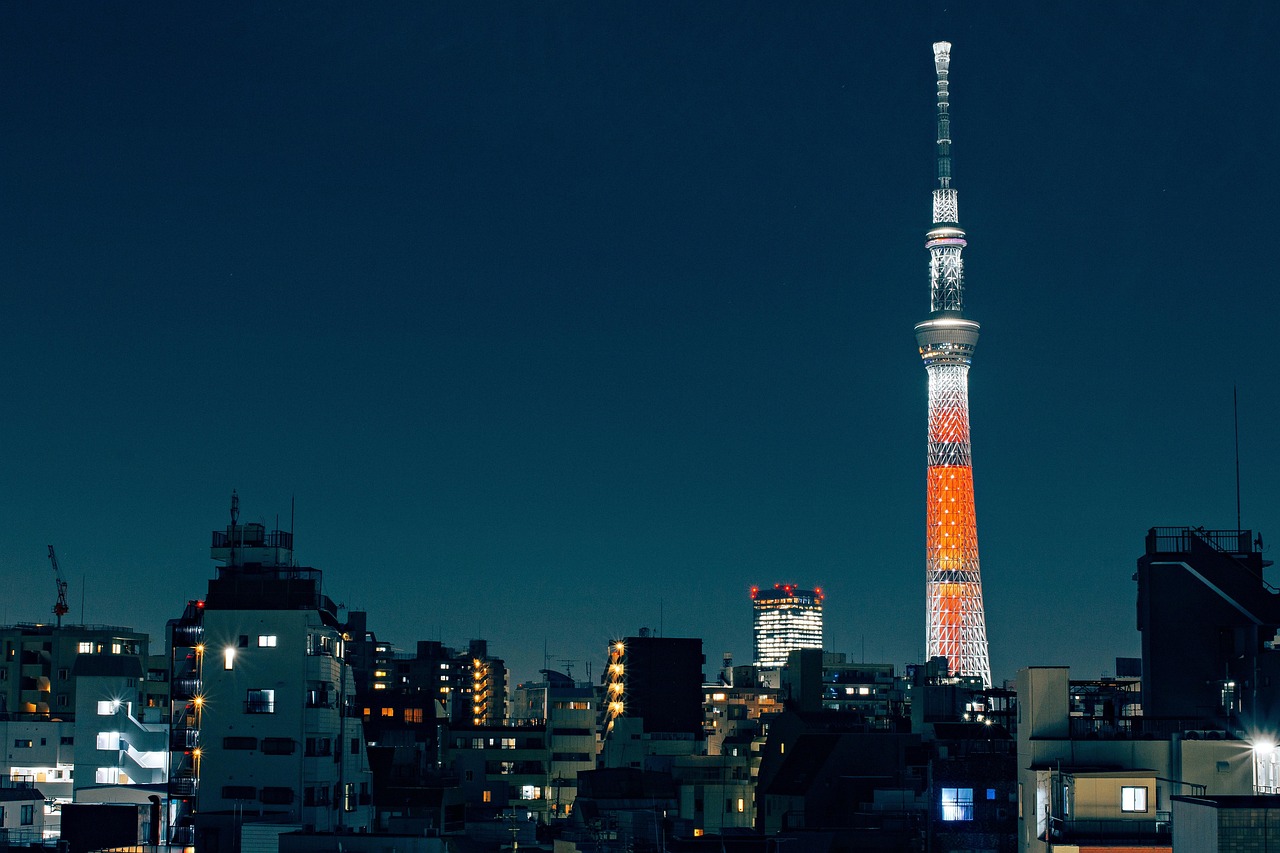 晴空塔 · 夜景